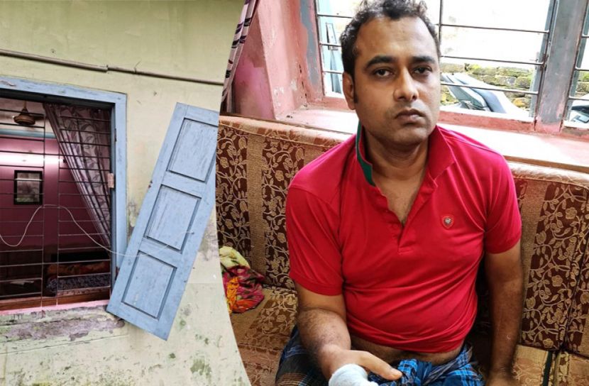 বিএম কলেজের শিক্ষকের ওপর হামলা