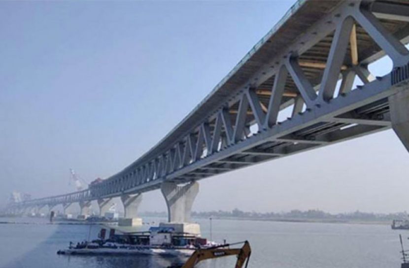 আজ দৃশ্যমান হবে পদ্মা সেতুর ৫ হাজার ৮৫০ মিটার