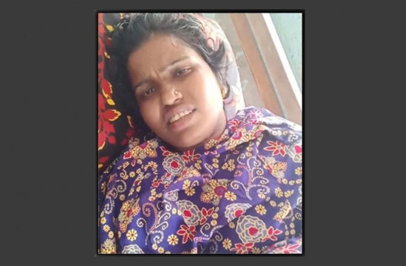 অবশেষে মৃত্যুকে মেনে নিলেন স্বামীর আগুনে পোড়া হীরা