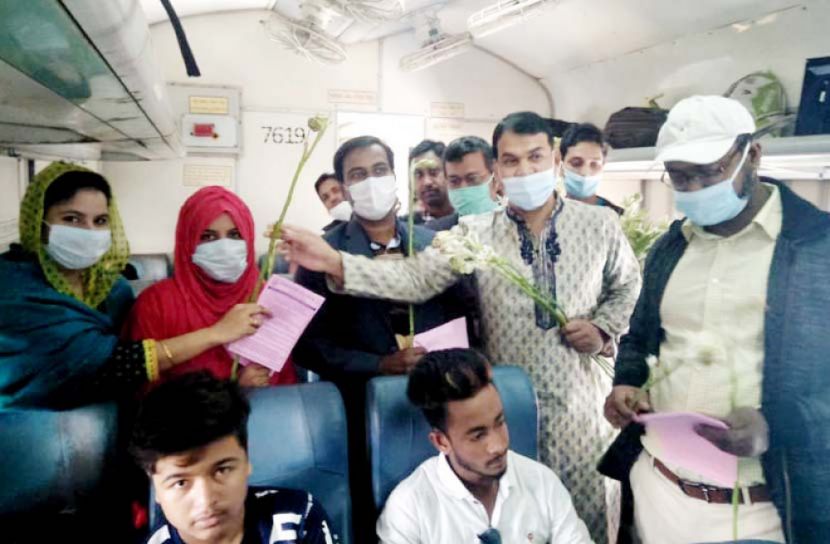 রেলওয়ের সেবা ও নিরাপত্তা সপ্তাহে যাত্রীসেবা নিশ্চিতে অঙ্গীকার