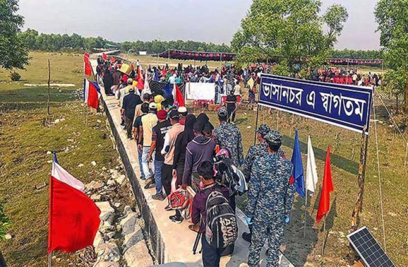 রোহিঙ্গা স্থানান্তর : অবাস্তব শর্তে জাতিসংঘকে সম্পৃক্ত করা হয়নি