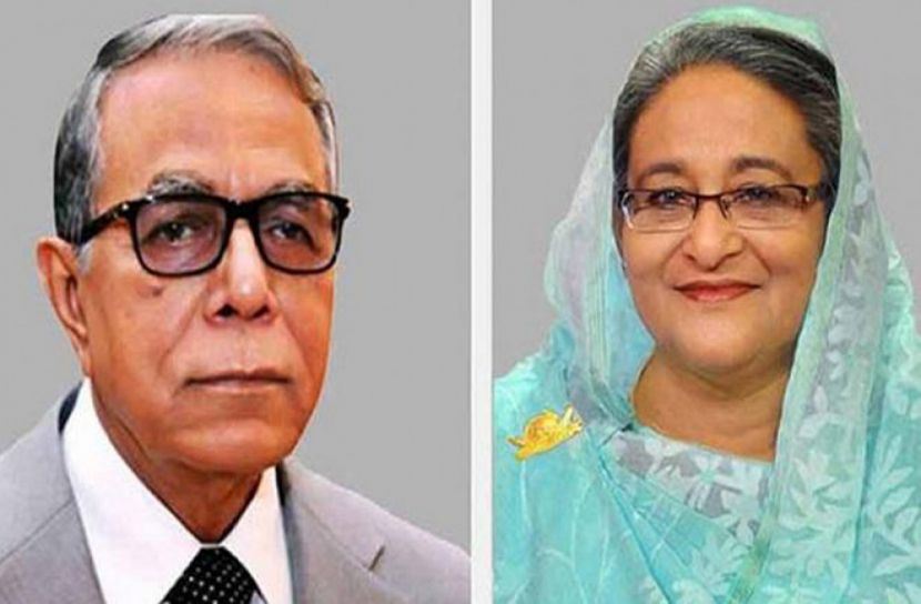 জাতীয় স্মৃতিসৌধে রাষ্ট্রপতি ও প্রধানমন্ত্রীর শ্রদ্ধা 