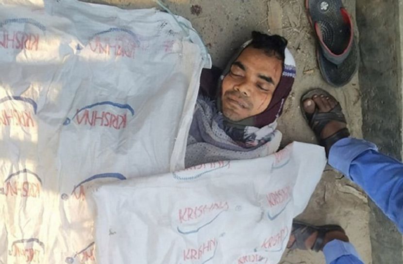 ট্রাকচাপায় চালকল মিলের শ্রমিক নিহত