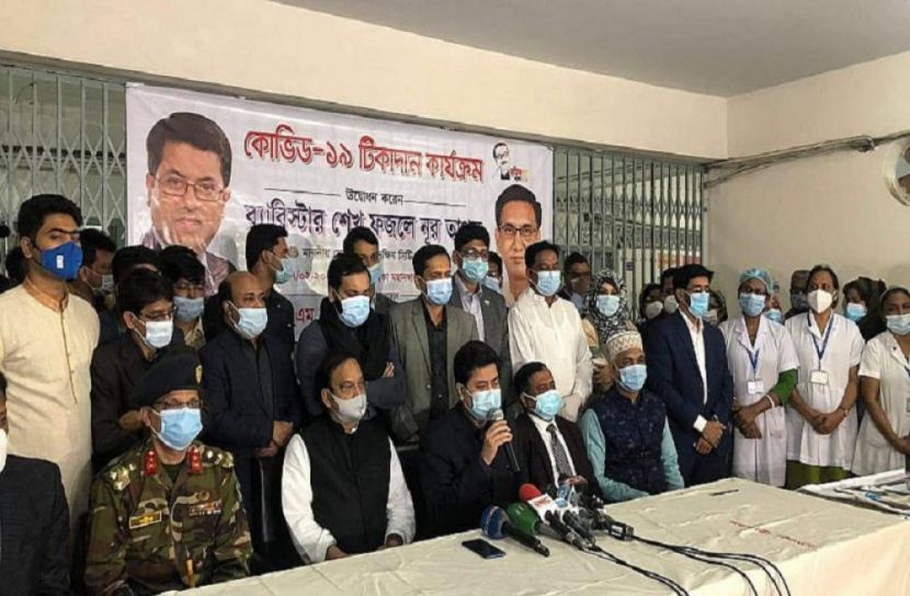 সবাইকে ভ্যাকসিন নেওয়ার আহ্বান তাপসের