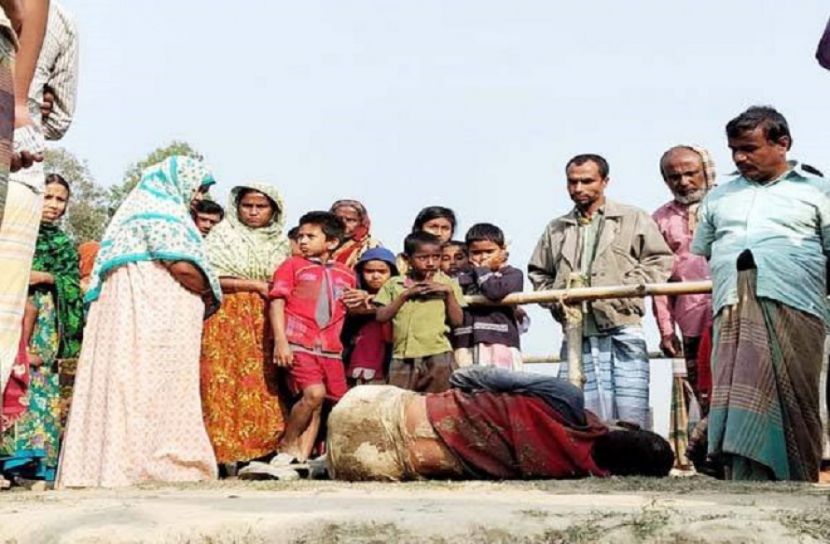 ধান ক্ষেত থেকে যুবকের মরদেহ উদ্ধার