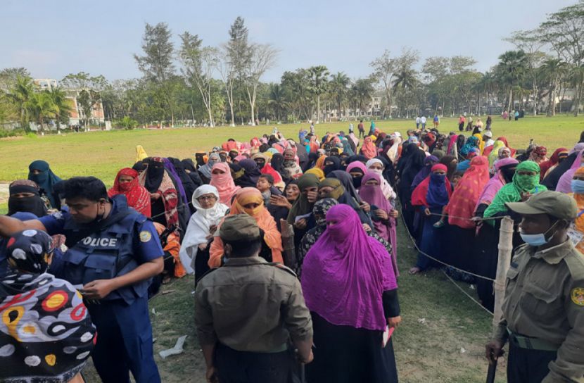 ভোলার দুই পৌরসভায় চলছে ভোটগ্রহণ