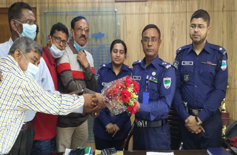 গণমাধ্যমকর্মীদের সহযোগিতা চাইলেন নতুন পুলিশ সুপার