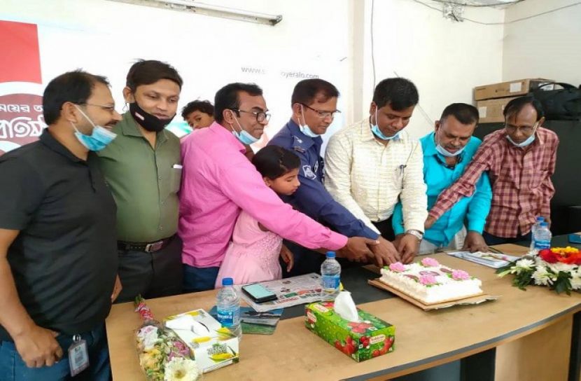 নাটোরে পালিত হয়েছে দৈনিক সময়ের আলোর দুই বছরপুর্তি