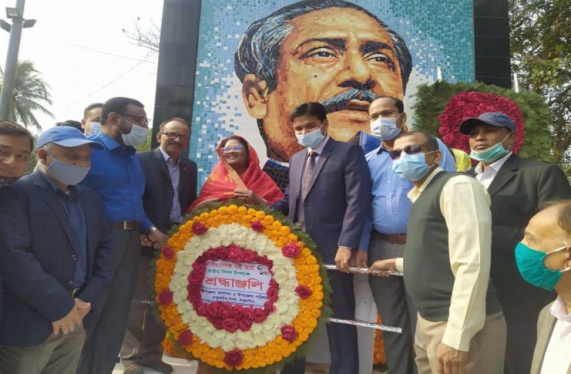 ঠাকুরগাঁওয়ে ঐতিহাসিক ৭ই মার্চ উদযাপন