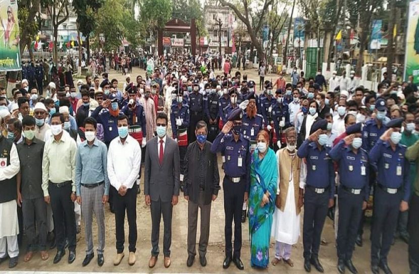 ব্রাহ্মণবাড়িয়ায় ঐতিহাসিক ৭ মার্চ পালিত