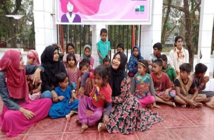নারী দিবসে মৌলভীবাজারে পথশিশুদের জন্য ব্যতিক্রমী আয়োজন