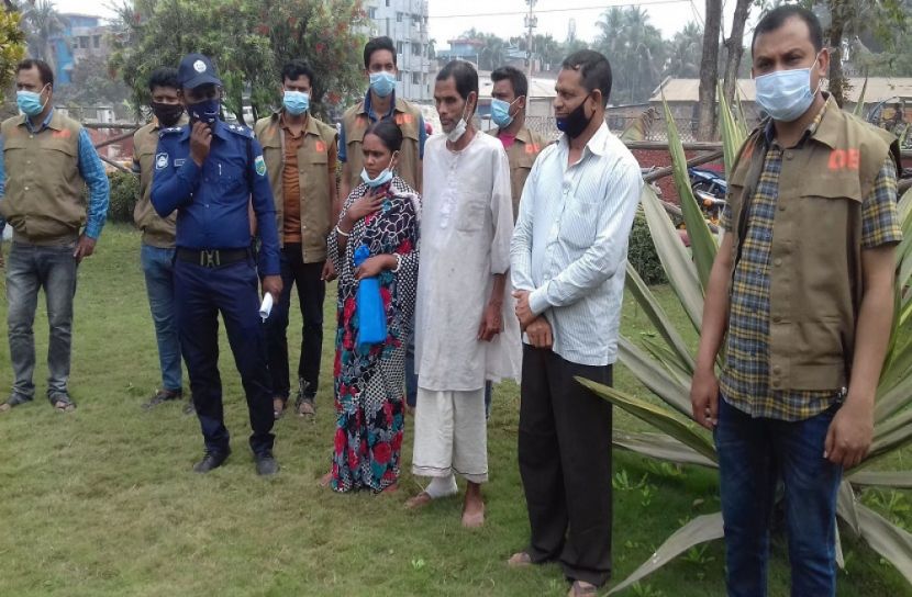 সড়ক দুর্ঘটনাকে প্রতিপক্ষের হামলার নাটক