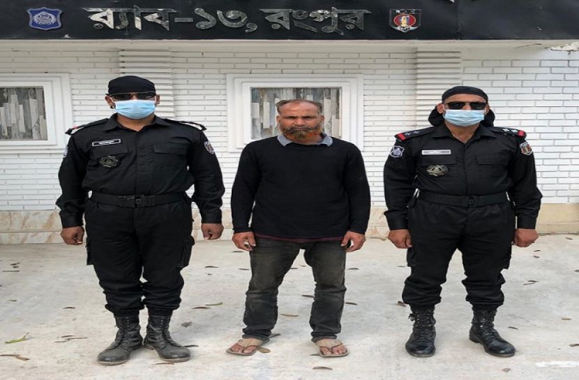 র‌্যাবের অভিযানে গাঁজাসহ মাদক ব্যবসায়ী আটক