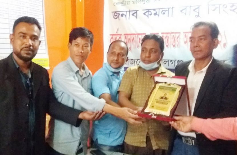 কমলগঞ্জ প্রেসক্লাব ভবন নির্মাণে আর্থিক অনুদান