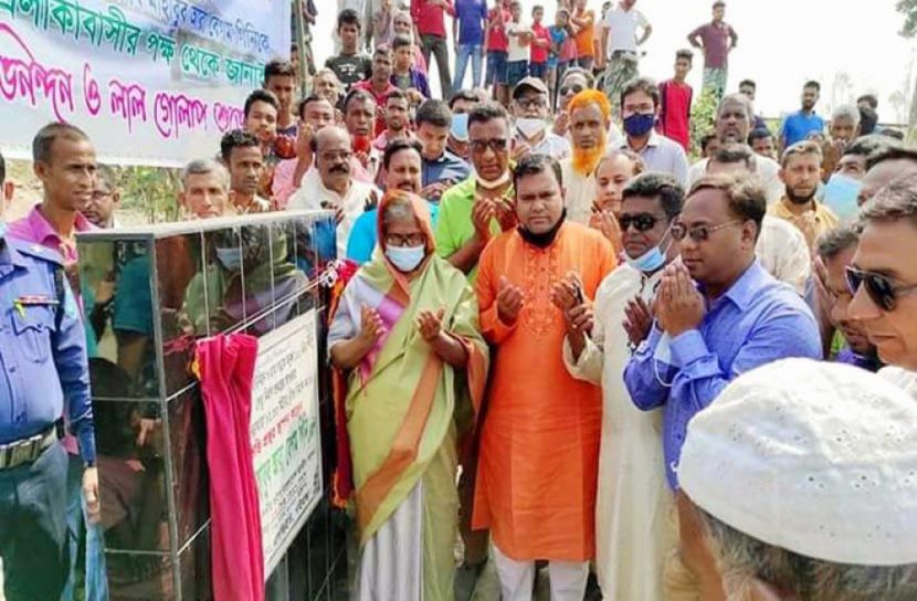 অবসান হলো ভোগান্তির, আনন্দে ভাসছে এলাকাবাসী
