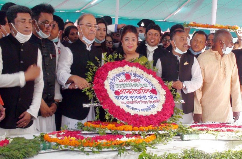 ‘বঙ্গবন্ধুর জন্ম না হলে আমরা বাংলাদেশ পেতাম না’