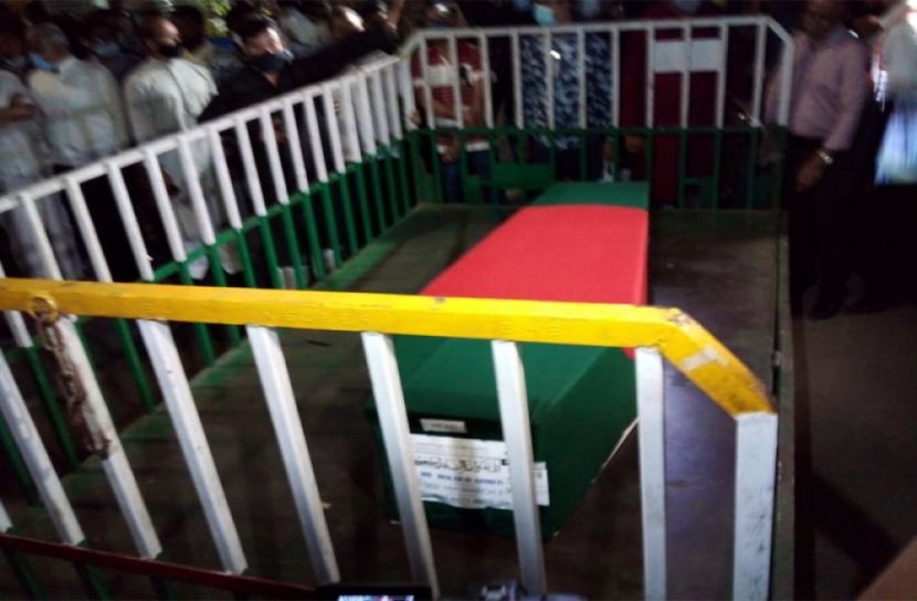 মওদুদ আহমদের মরদেহ ঢাকায়