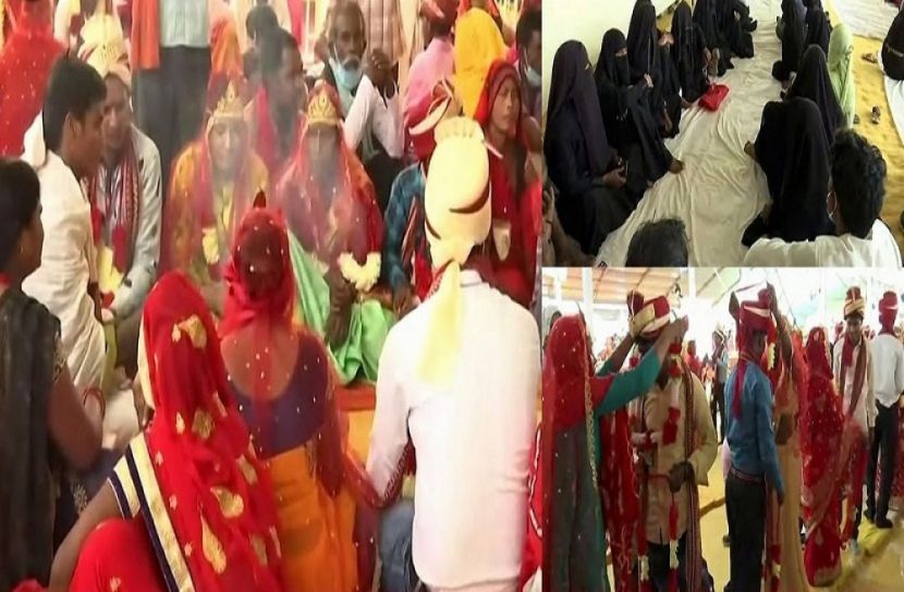 ভারতে সাড়ে ৩ হাজার হিন্দু-মুসলিম জুটির বিয়ে!