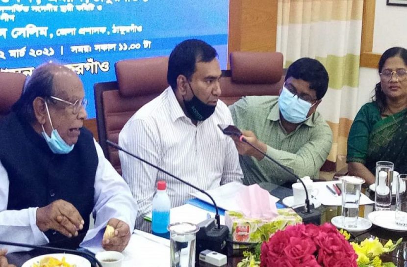 ঠাকুরগাঁওয়ে রেশম কারখানার উন্নয়নকল্পে মতবিনিময় সভা