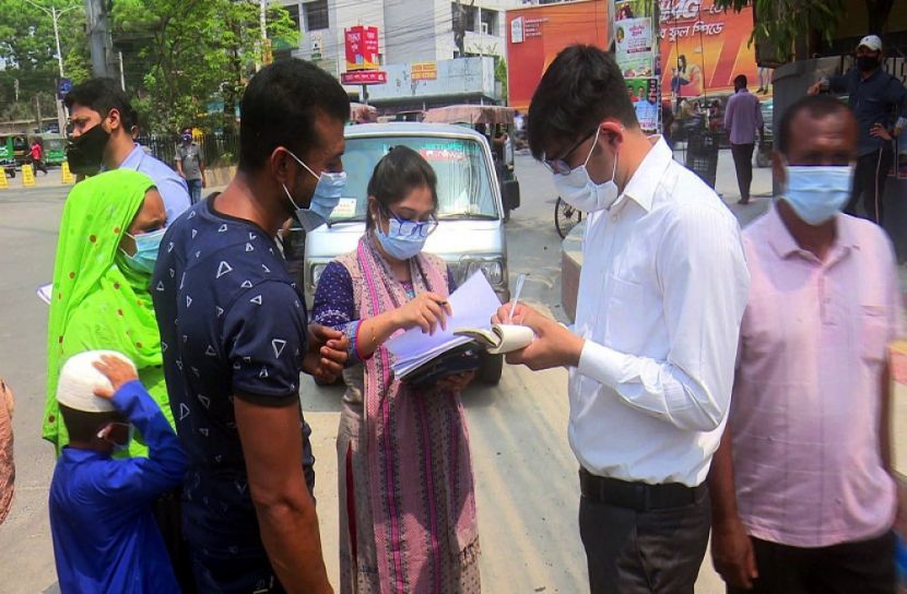 মাস্ক পরিধান নিশ্চিতে খুলনায় মামলা ও জরিমানা