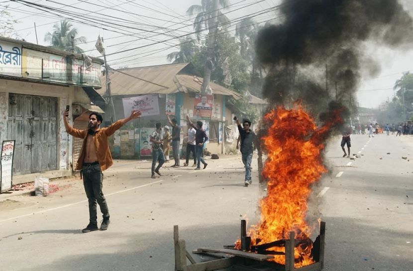 হবিগঞ্জে ছাত্রদল, যুবদল ও পুলিশ সংঘর্ষে আহত ২০