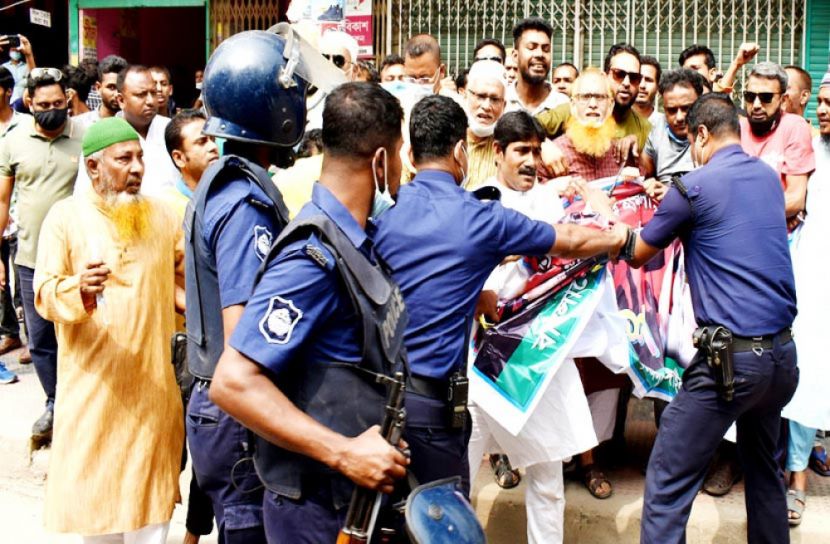 টাঙ্গাইলে বিএনপির মিছিল পণ্ড