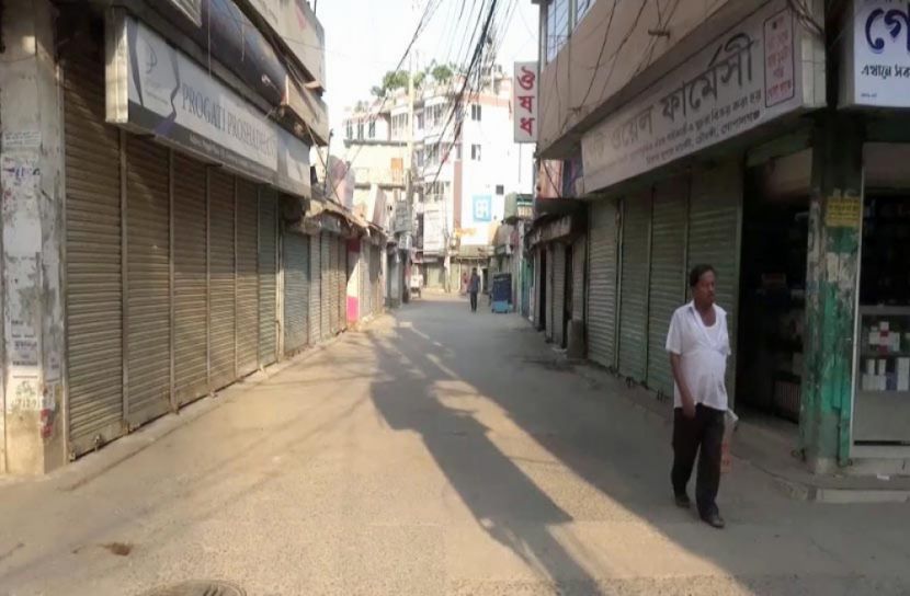 গোপালগঞ্জে যথাযথভাবে পালন হচ্ছে লকডাউন 