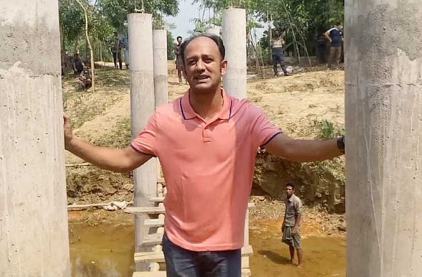 পরকালের জন্য ব্রিজ তৈরি করে দিচ্ছেন ব্যারিস্টার সুমন