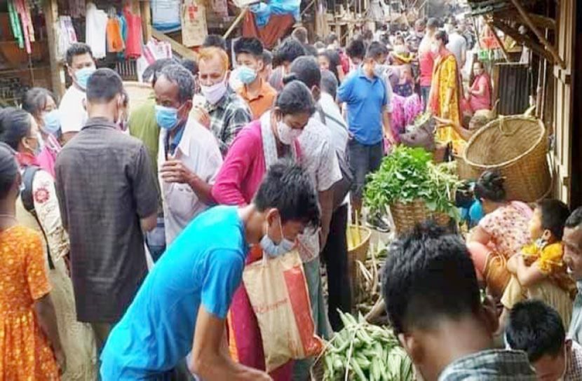 রাঙামাটিতে মানা হচ্ছে না স্বাস্থ্যবিধি