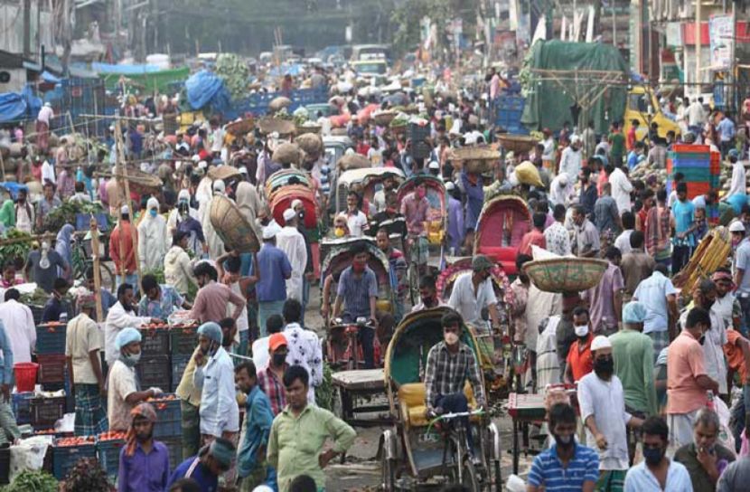 বাজার-গণপরিবহনেই সর্বোচ্চ ঝুঁকি