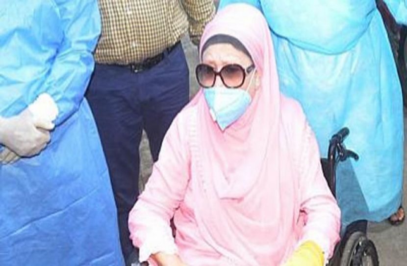 খালেদা জিয়াসহ বাসার ৯ জনের করোনা