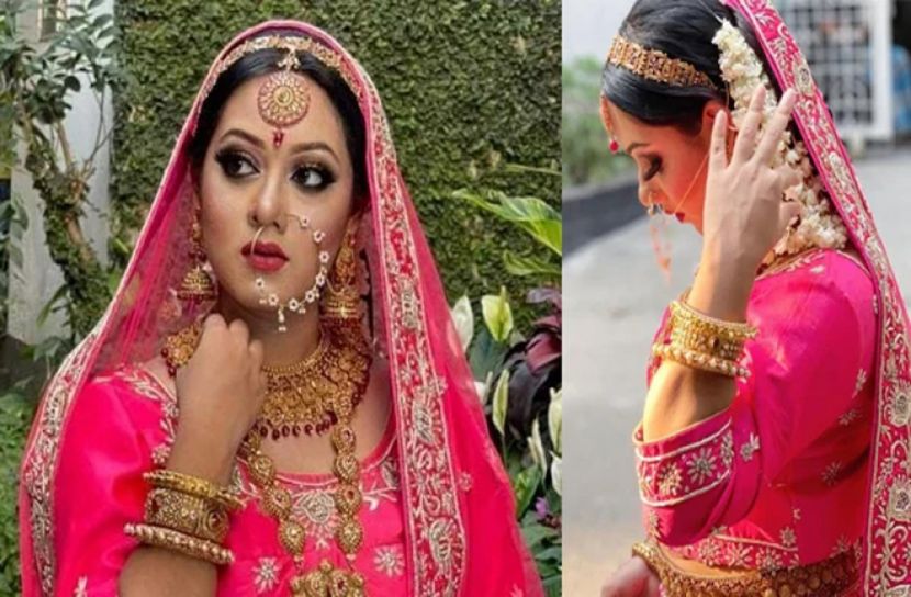 হঠাৎ বধূবেশে দীঘি?
