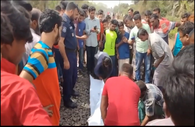 চুয়াডাঙ্গায় ট্রেনের ধাক্কায় এক ব্যাক্তির মৃত্যু