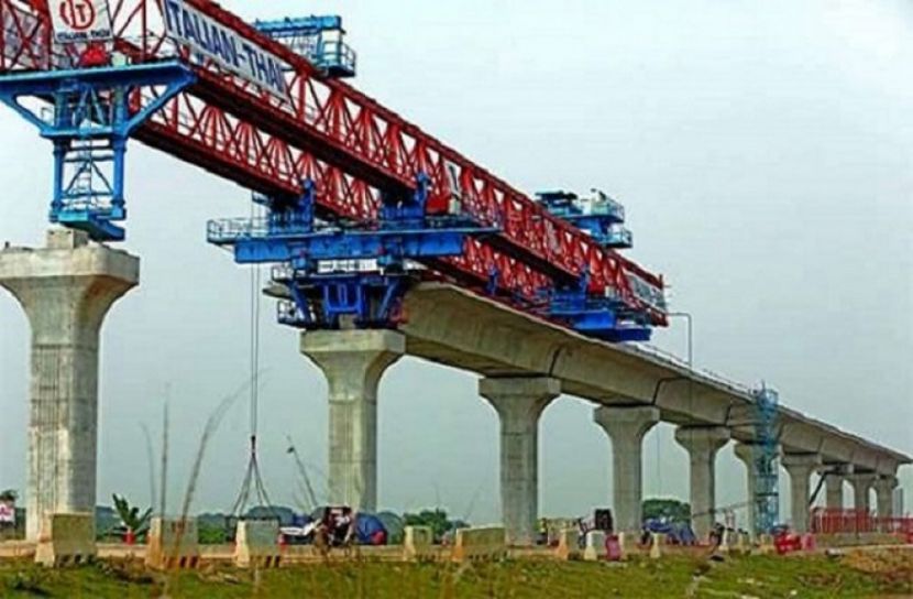 মেট্রোরেলের নির্মাণ কাজের সার্বিক অগ্রগতি ৬১.৪৯ শতাংশ