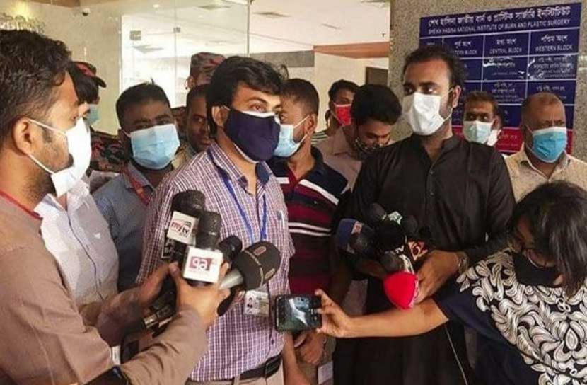 আরমানিটোলায় আগুনে ২০ জনের শ্বাসনালী পুড়ে গেছে