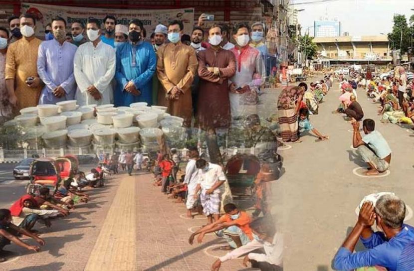 ভাবমূর্তি উদ্ধারে ‘মানবিক’ যুবলীগ
