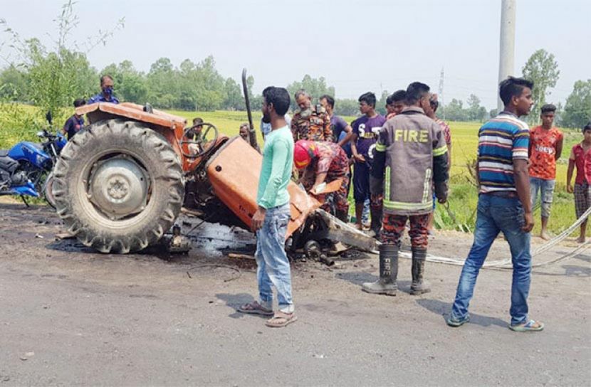 ট্রাকচাপায় শ্রমিক নিহত
