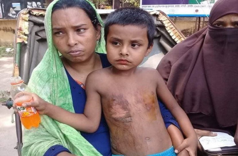 দুষ্টমি করায় শিশুকে নির্যাতন, আসামি আটক