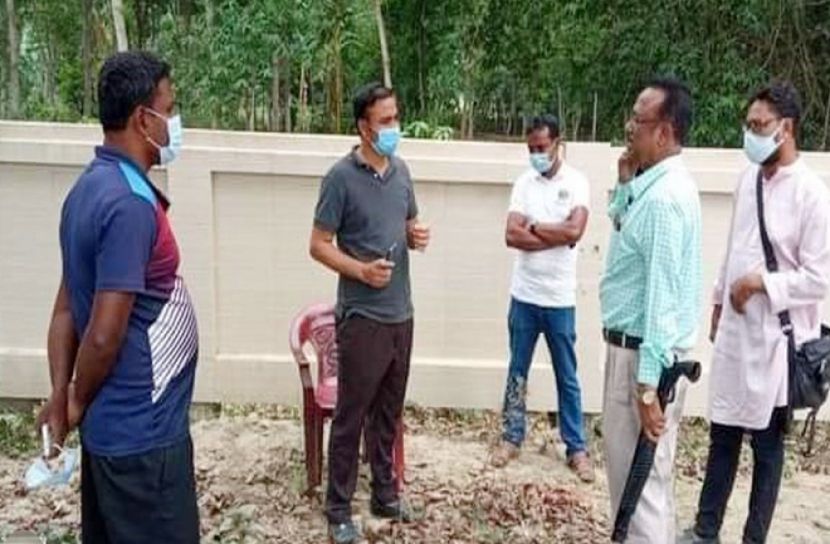 অস্ত্র নিয়ে  ভ্রাম্যমাণ  আদালতে হাজির ইটভাটা মালিক