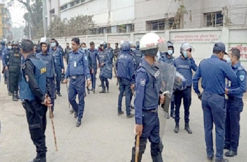 কোম্পানীগঞ্জে অতিরিক্ত র‌্যাব-পুলিশ মোতায়েন