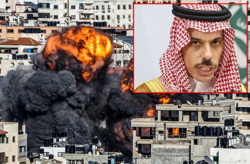 ইসরায়েলি বর্বরতায় মুখ খুলল সৌদি
