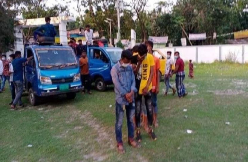 সাউন্ডবক্স বাজিয়ে ঈদ উৎসব, ১৭ যুবককে জরিমানা 