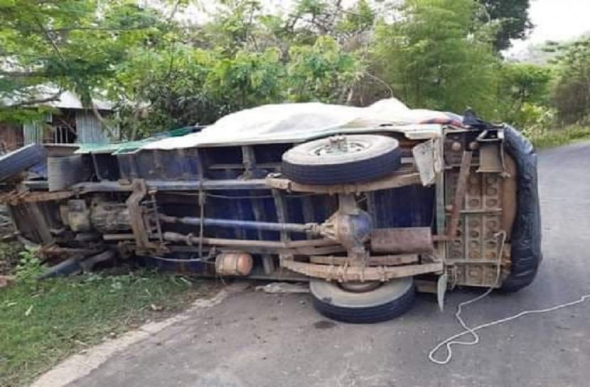 বাঘাইছড়িতে চান্দের গাড়ি উল্টে নিহত ১