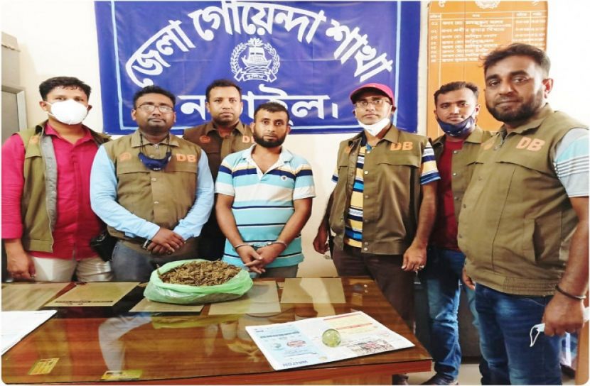 নড়াইলে মাদকসহ আটক এক