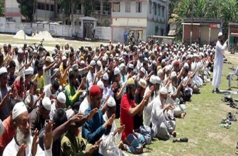 খুলনায় বৃষ্টির জন্য ইস্তিসকার নামাজ আদায়
