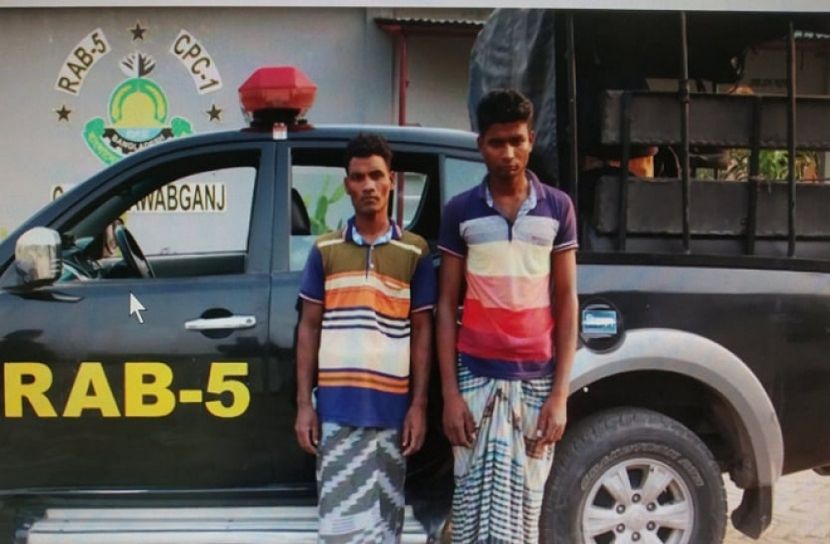  ভারতীয় বিড়িসহ আটক দুই