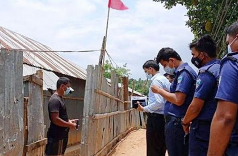 নোয়াখালীতে বাড়িভিত্তিক লকডাউন