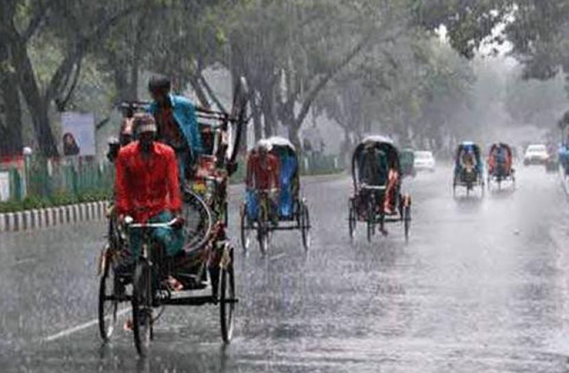 ৬ অঞ্চলে বৃষ্টির পূর্বাভাস