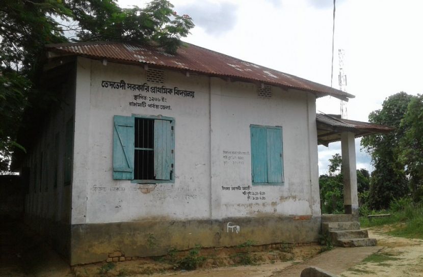 শিক্ষাপ্রতিষ্ঠান এখন পরিত্যক্ত স্থাপনা