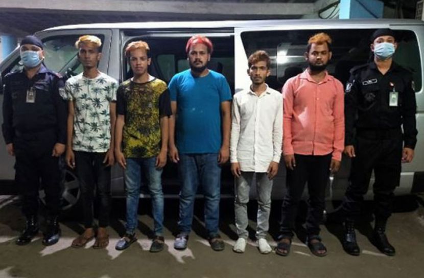 কিশোর গ্যাং ‘রক কিং’ এর পাঁচ সদস্য কারাগারে
